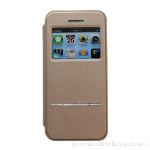 Newest Design S-View Wallet Leather Case for iPhone 5